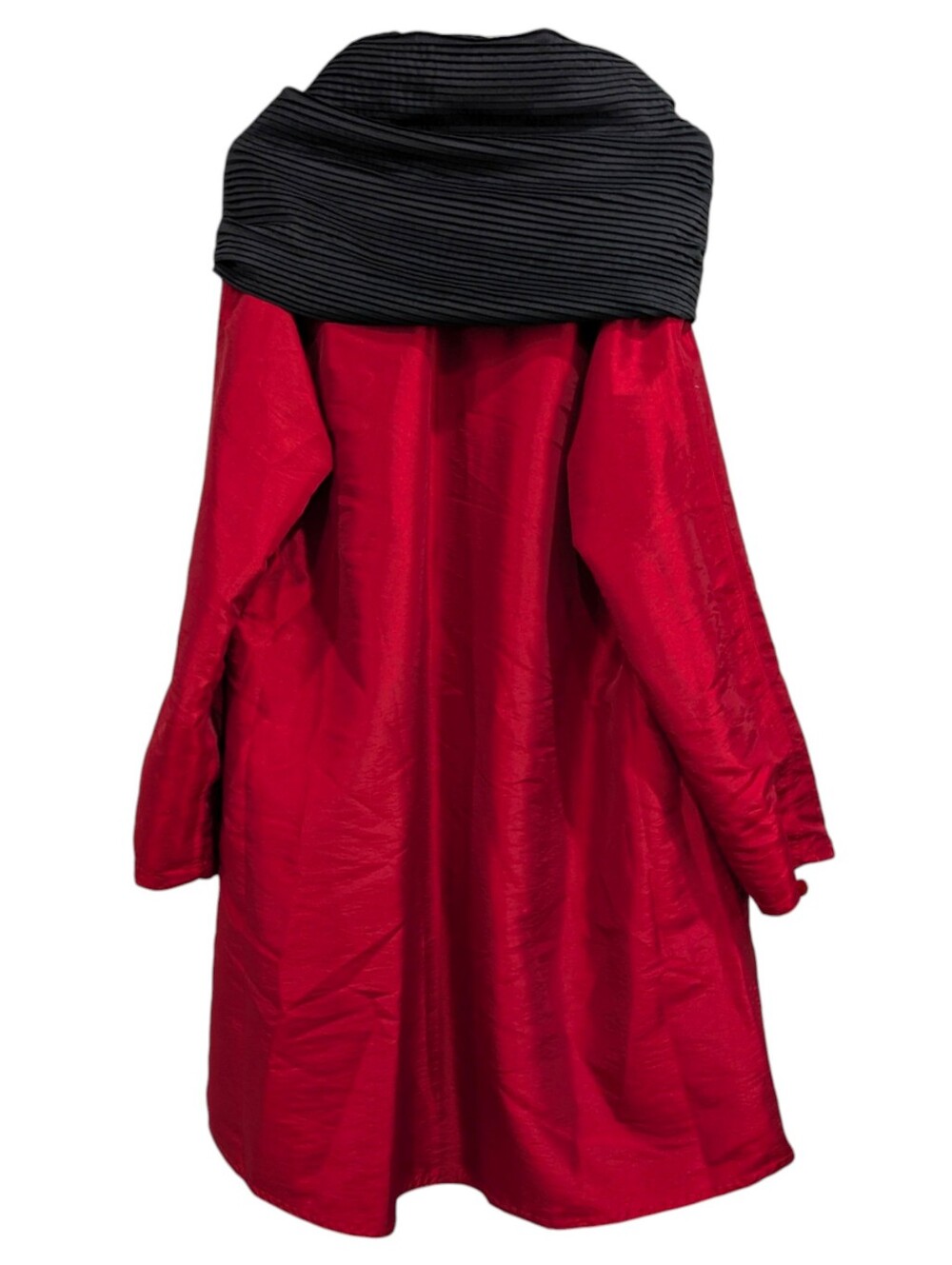 UBU Reversible Jacket - Red Black Issey Miyake Style